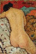 Nicolae Tonitza Nud i iatac, ulei pe carton, Spain oil painting artist